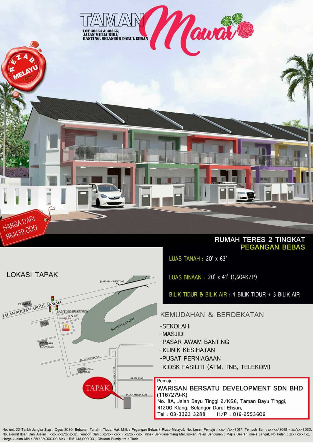 Taman Mawar Banting Rumah Teres 2 Tingkat 8 Taman Mawar Banting Rumah Teres 2 Tingkat 8