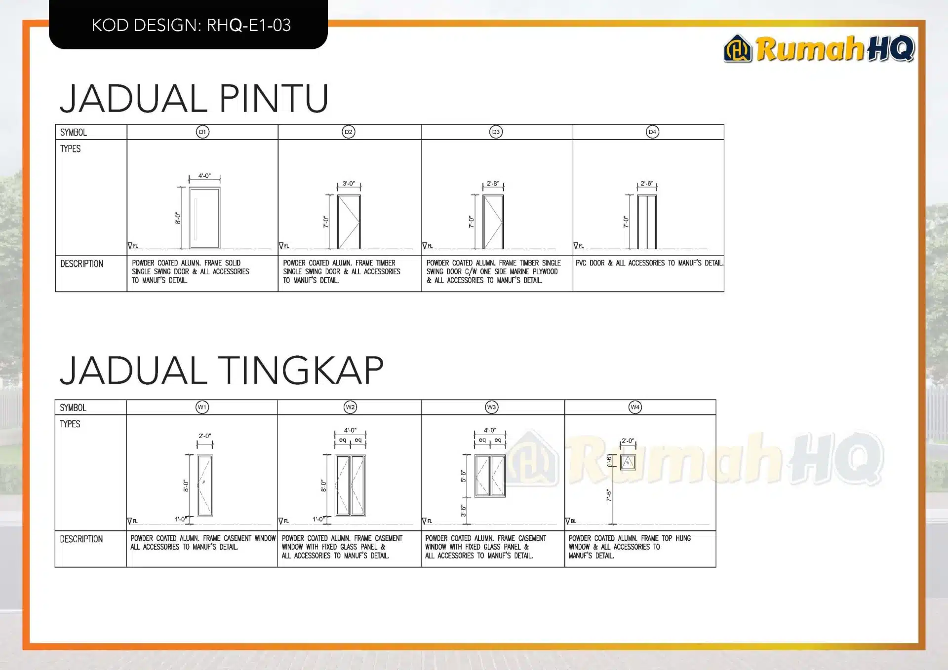 RHQ-E1-03 19 Rekabentuk Design Rumah RHQ E1 03 14