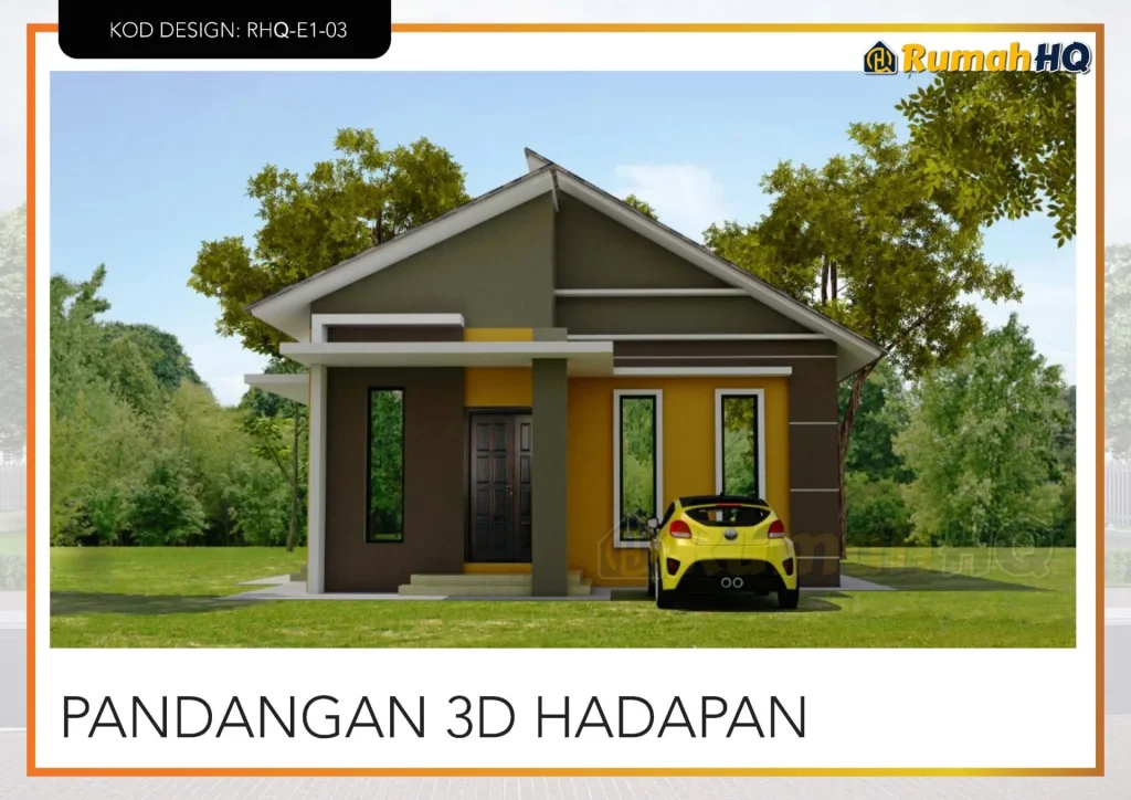 Rekabentuk Design Rumah RHQ E1 03 2