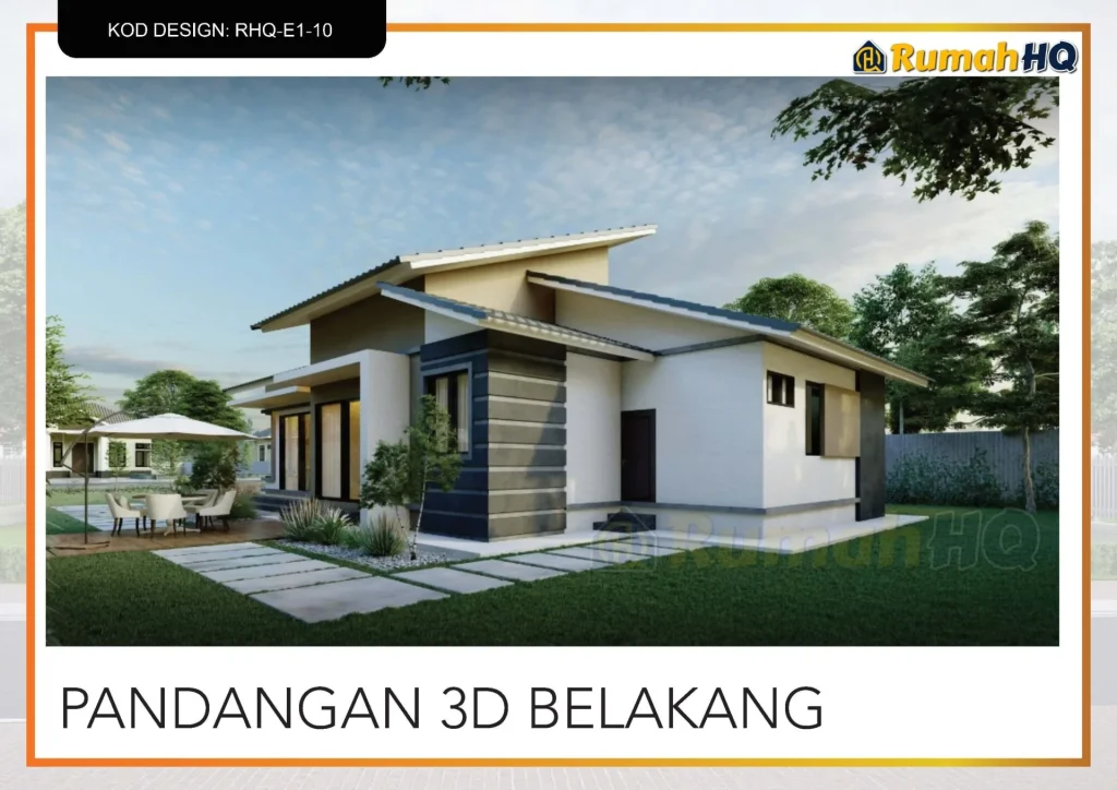 Rekabentuk Design Rumah RHQ E1 10 5