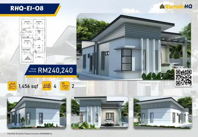 RHQ-E1-08 15 Koleksi Pelan Rumah Banglo RumahHQ 00011