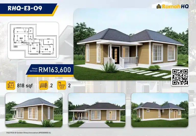 RHQ-E3-09 3 Koleksi Pelan Rumah Banglo RumahHQ 00032