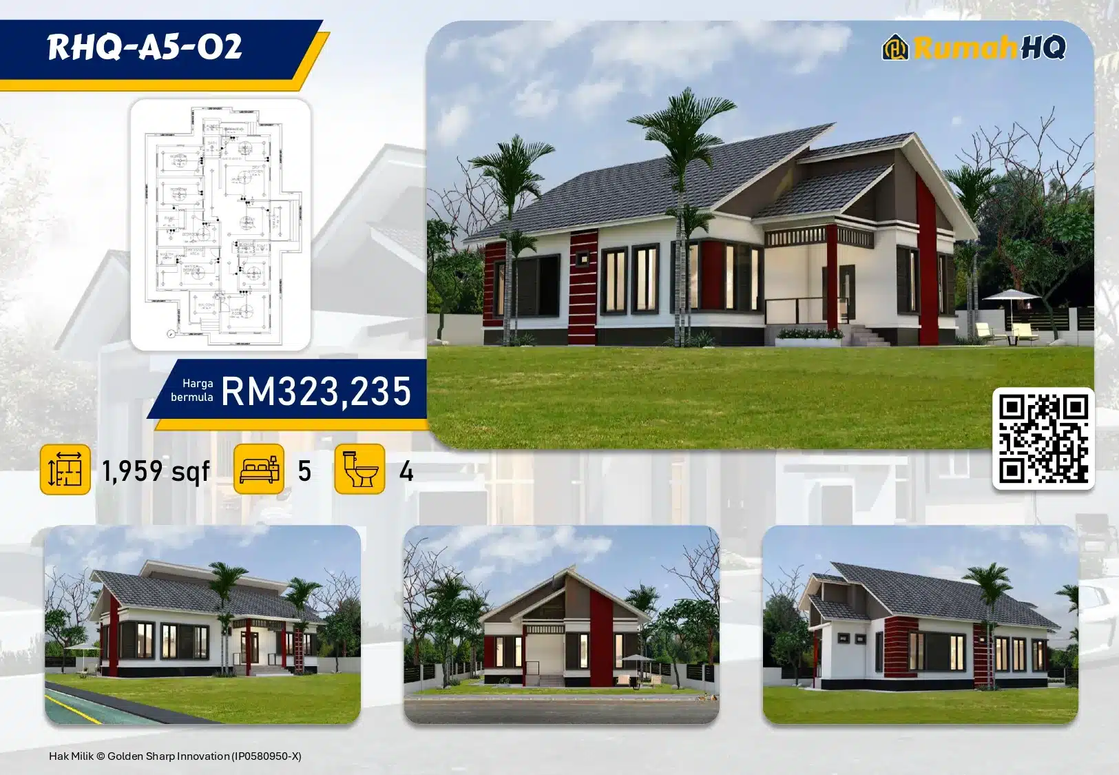 Koleksi Design Rumah Banglo 45 Image gallery image