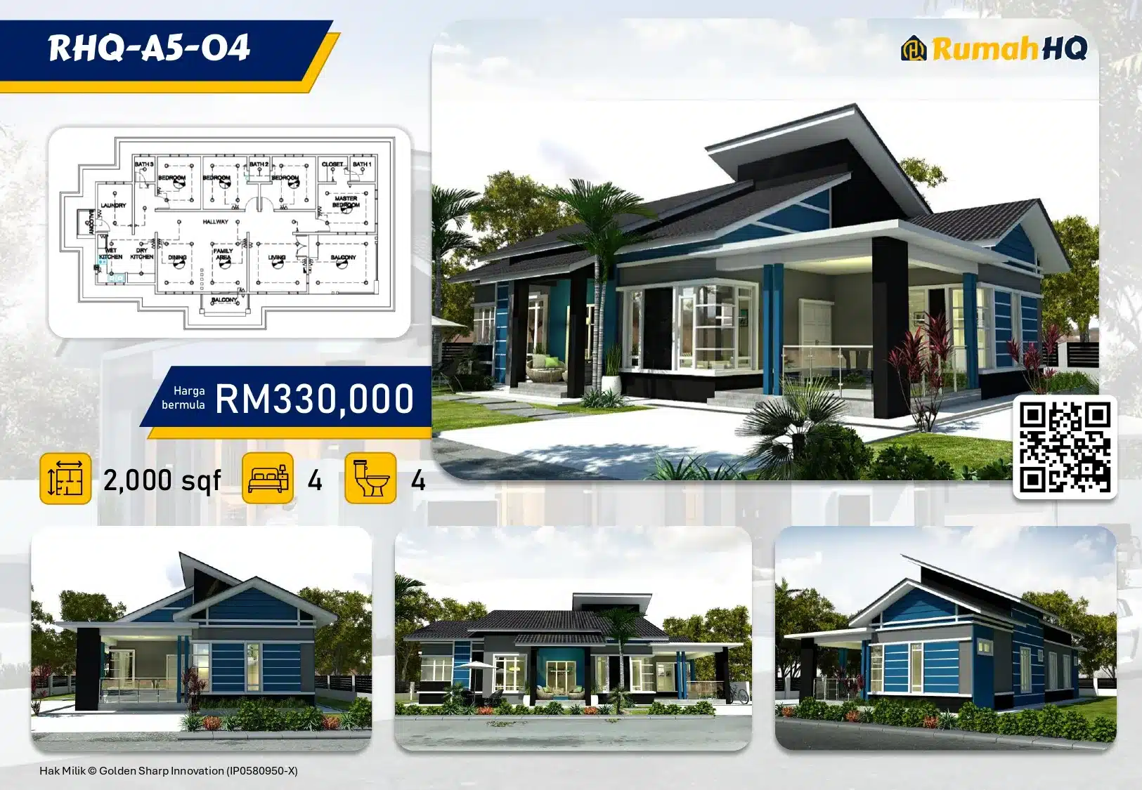 Koleksi Design Rumah Banglo 47 Image gallery image