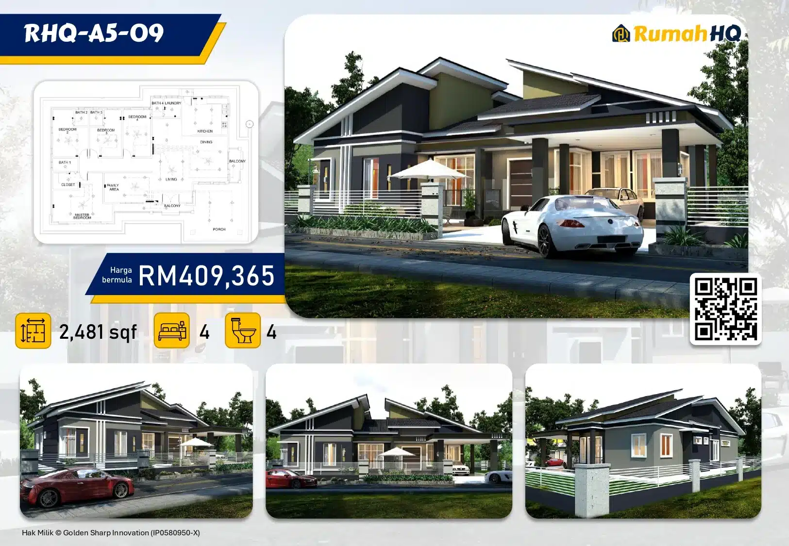 Koleksi Design Rumah Banglo 52 Image gallery image