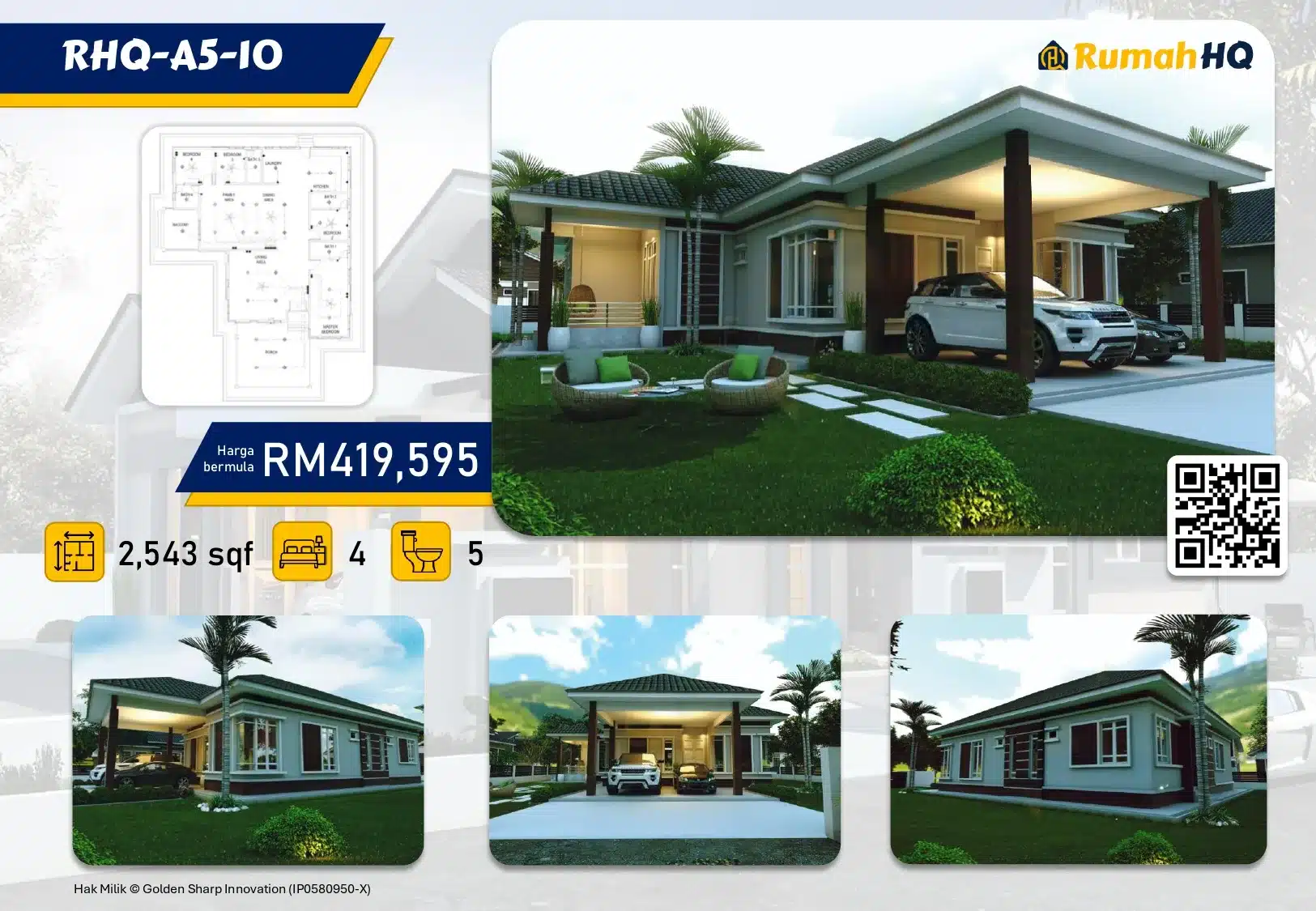 Koleksi Design Rumah Banglo 53 Image gallery image