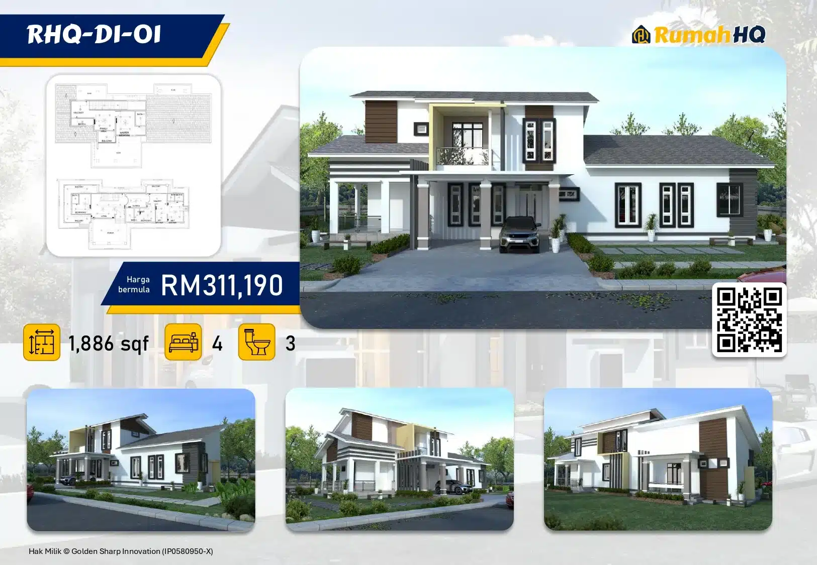 Koleksi Design Rumah Banglo 54 Image gallery image