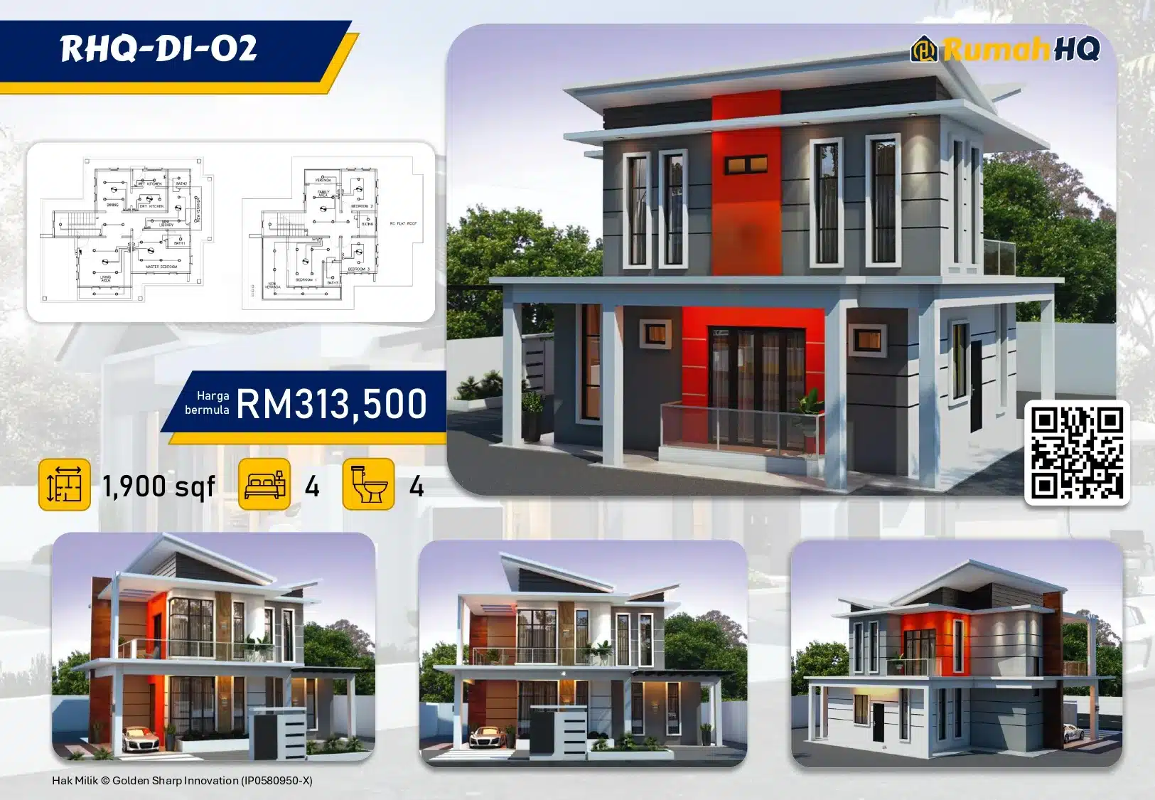 Koleksi Design Rumah Banglo 55 Image gallery image