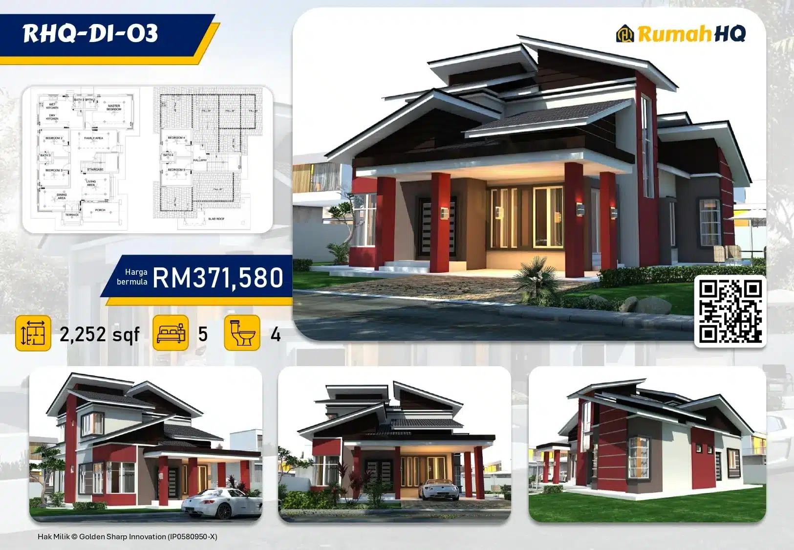 Koleksi Design Rumah Banglo 56 Image gallery image