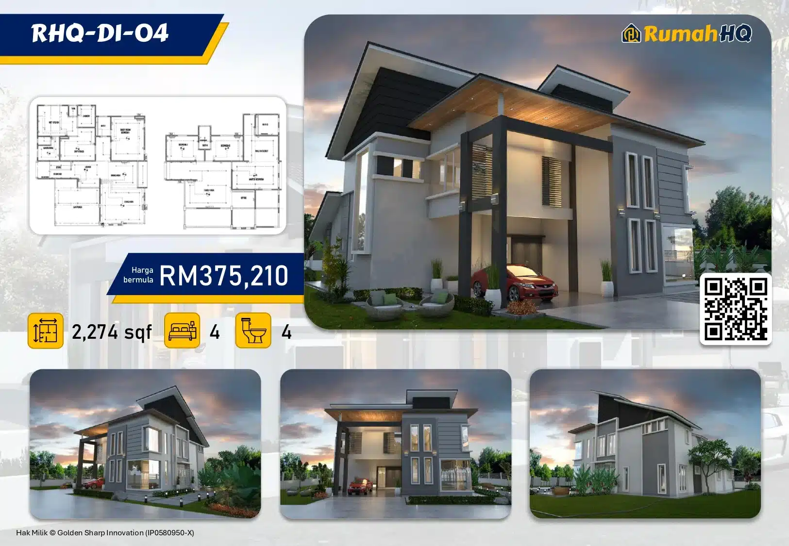 Koleksi Design Rumah Banglo 57 Image gallery image