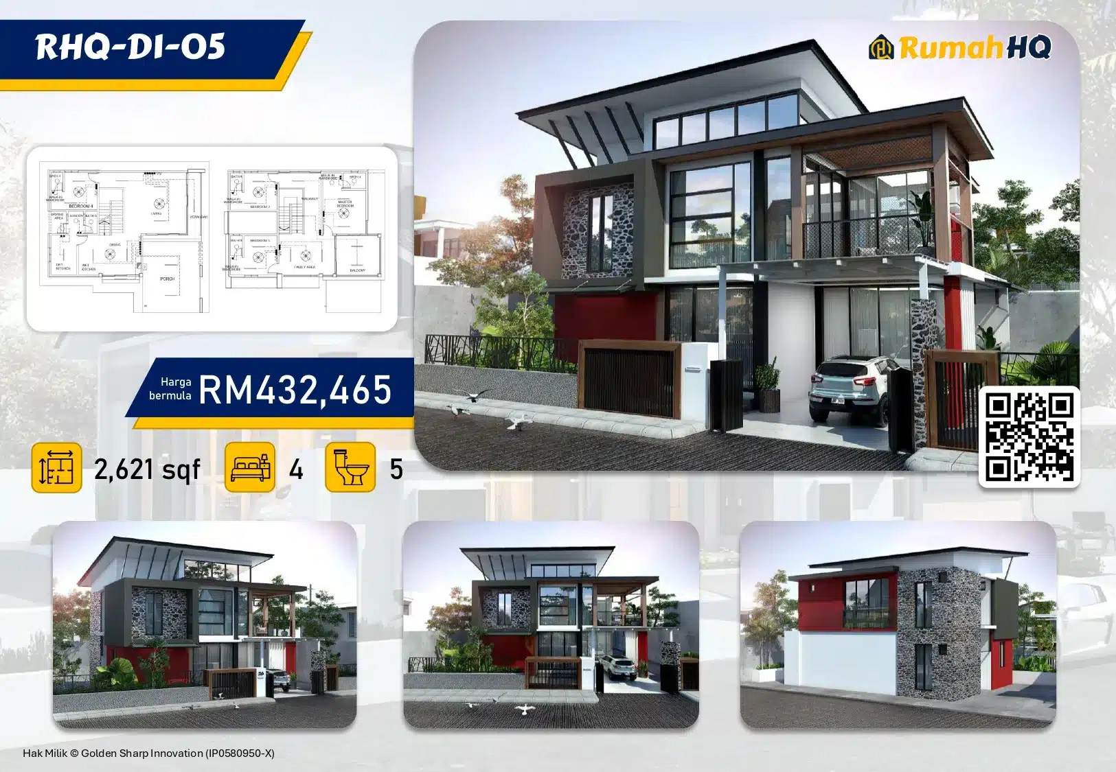Koleksi Design Rumah Banglo 58 Image gallery image