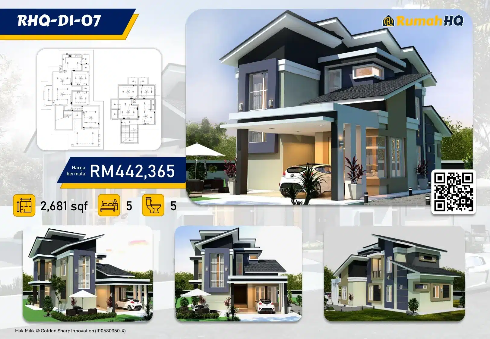 Koleksi Design Rumah Banglo 60 Image gallery image