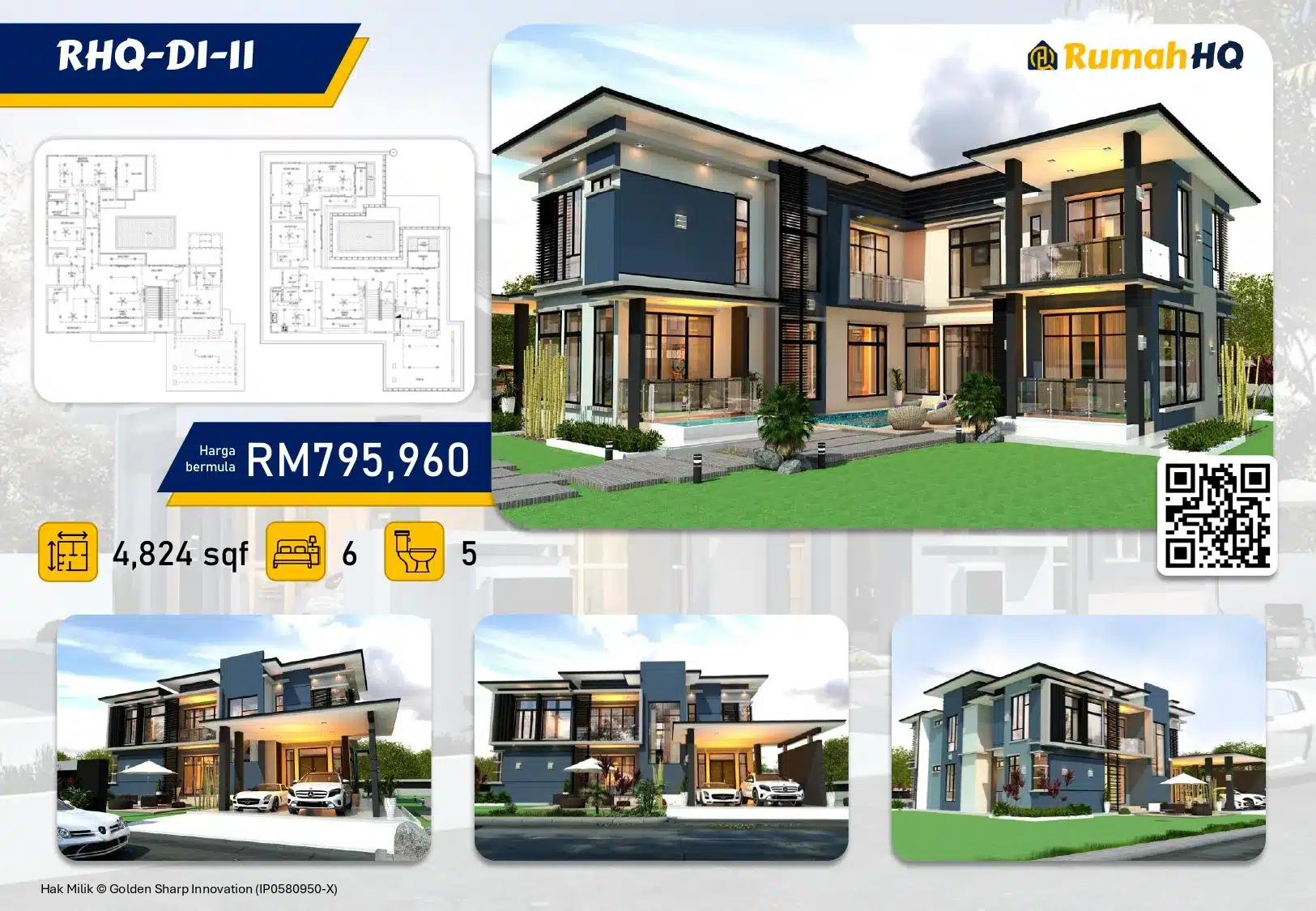 Koleksi Design Rumah Banglo 64 Image gallery image