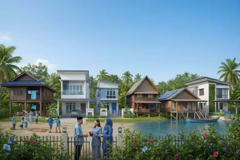 Rumah Sewa Siap Dalam 6 Bulan? Rahsia Pelabur Pintar Untung RM10K Sebulan Tanpa Modal Besar! 5 Malaysian house styles, traditional Malay houses, urban homes